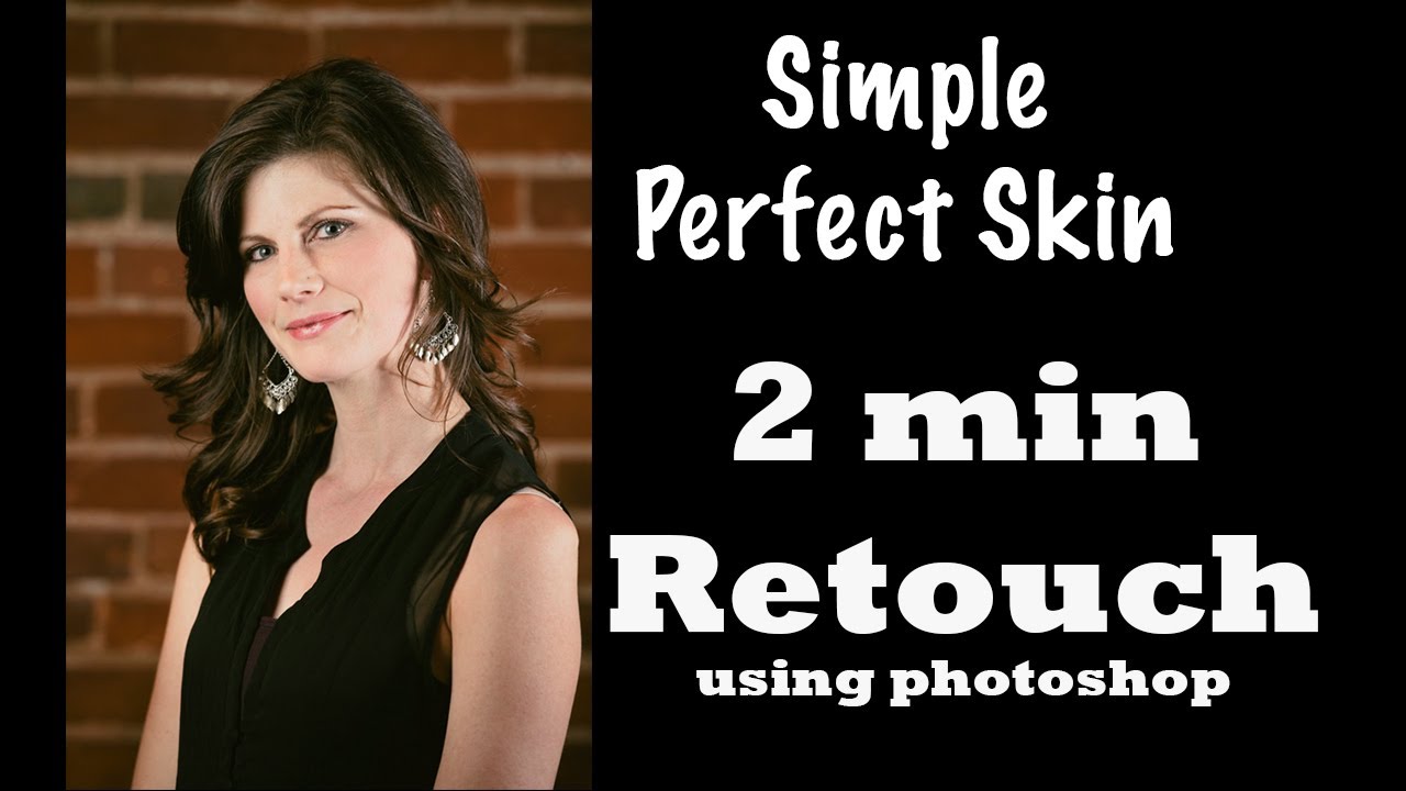 Easy how-to guide Photoshop - How to take out laugh lines video