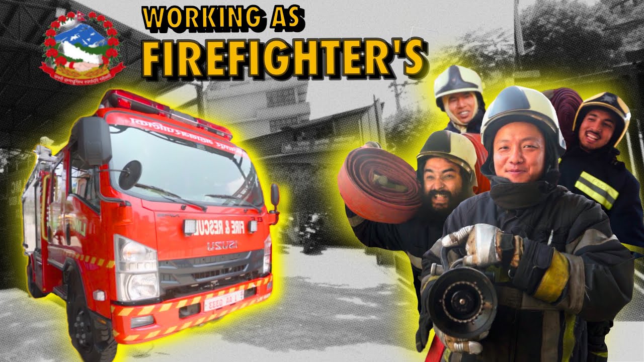 WORKING AS FIREFIGHTERS !!! LIFETIME EXPERIENCE !!!