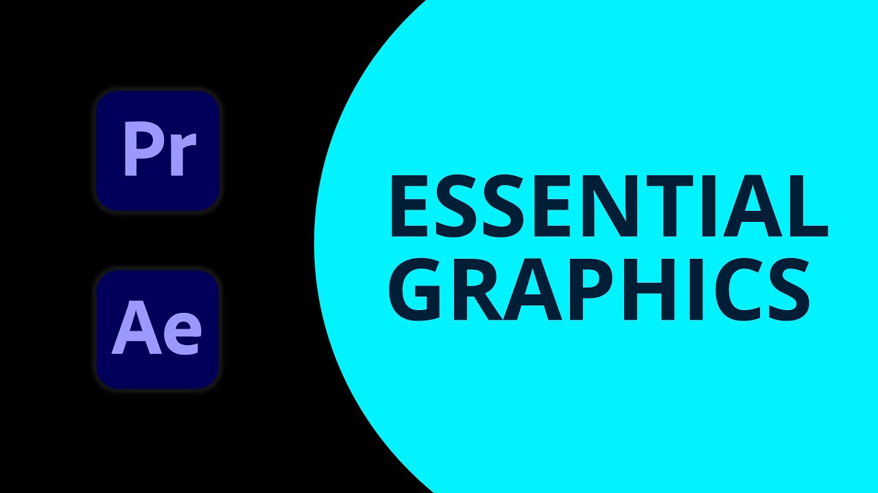 Pasar gráficas de After Effects a Adobe Premiere - Essential Graphics