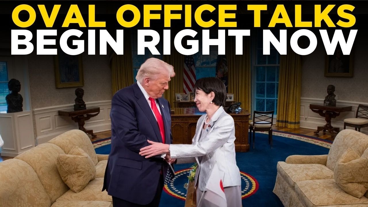 LIVE: Trump Meets Japan PM Takaichi in Oval Office for High-Stakes Talks | World News
