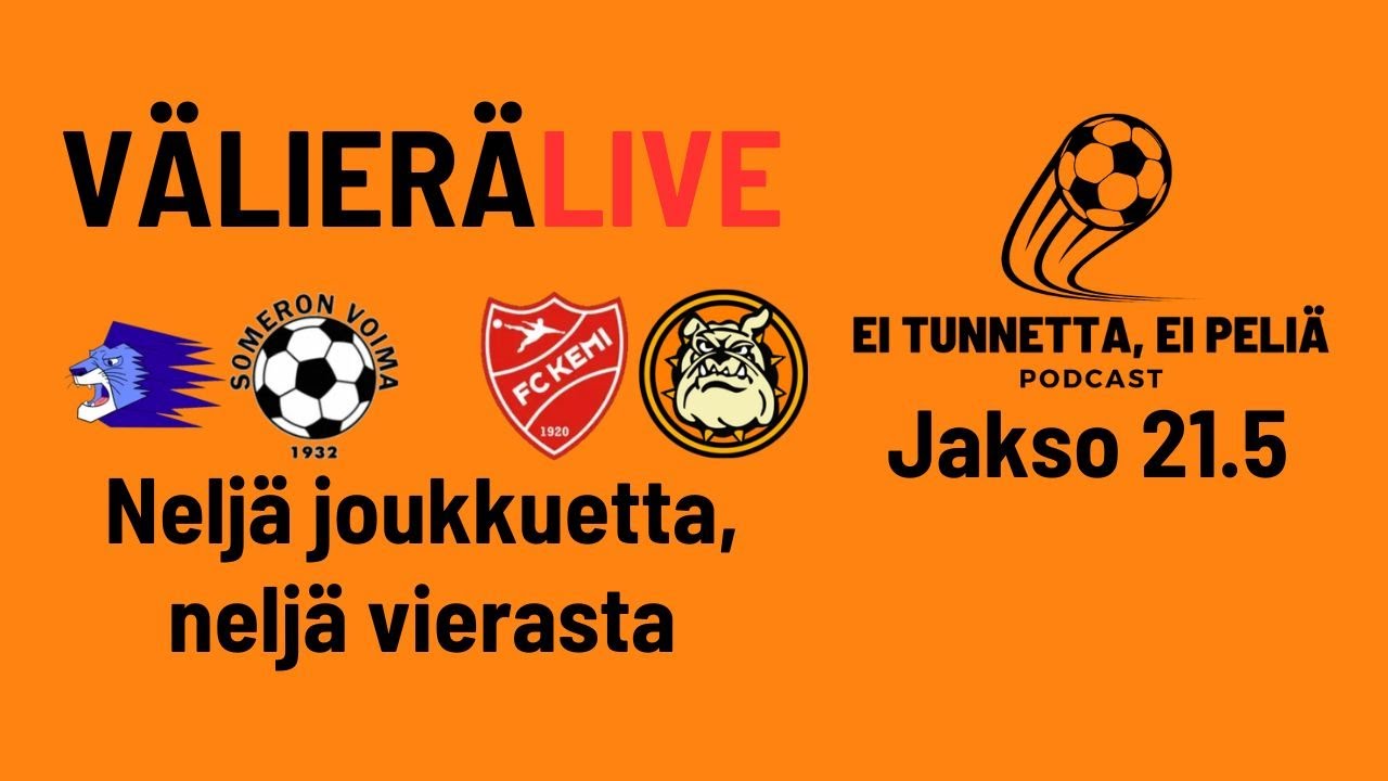 VÄLIERÄLIVE! - ETEP -Podcast: Jakso 21.5