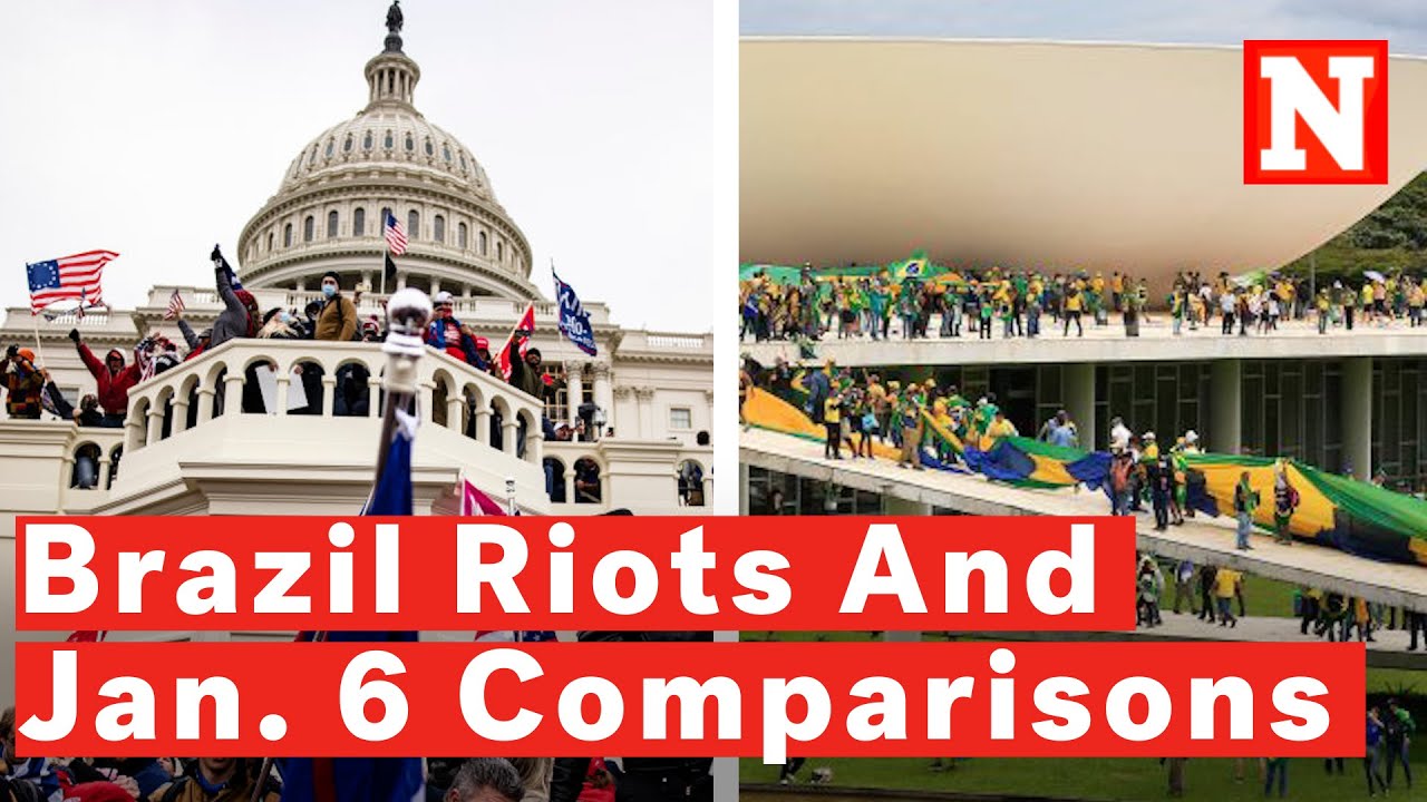 How Do The Brazil Riots Compare To Jan. 6 Capitol Attack?