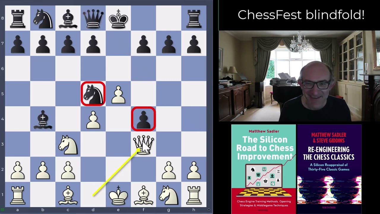 Silicon Road: Human Games! Chessfest 2025 at Trafalgar Square! A blindfold King's Gambit!