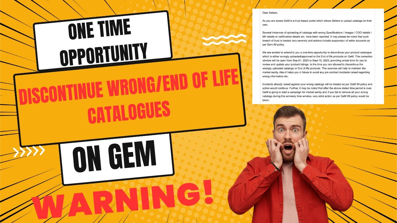 WARNING! - REMOVE  WRONG/END OF LIFE PRODUCTS UPLOADED ON GEM #gemupdate