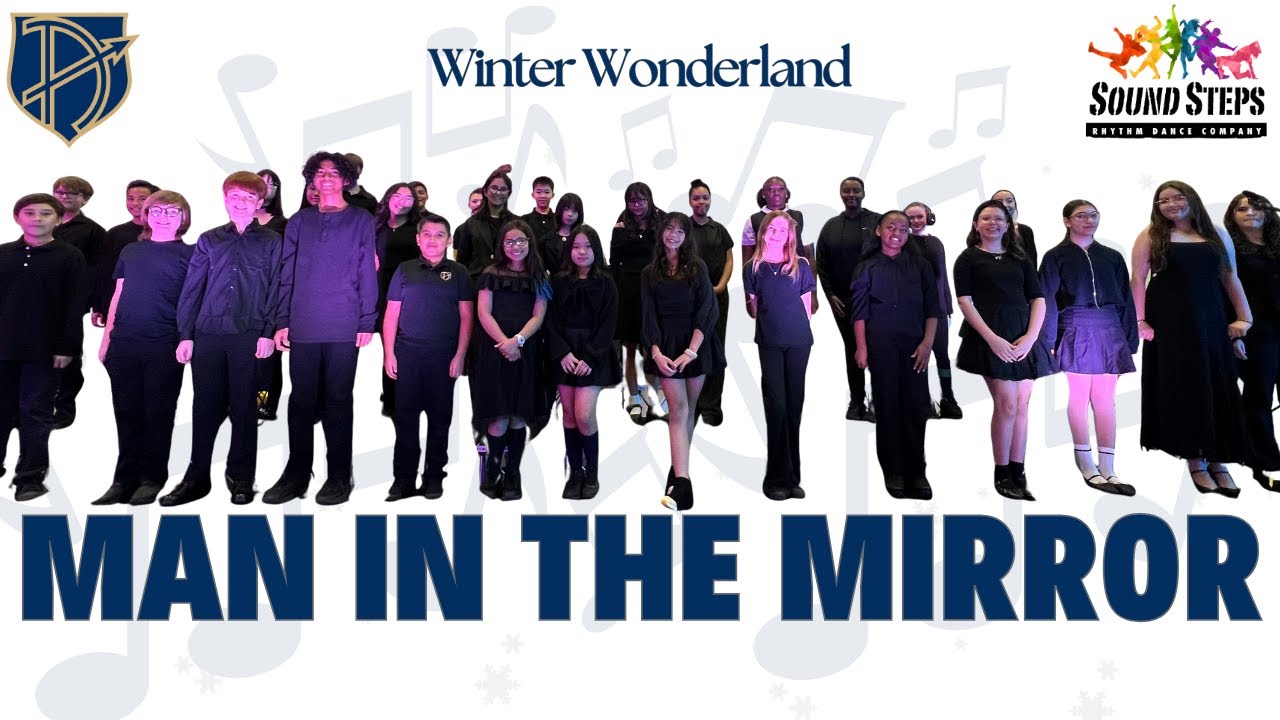 Man in the Mirror | Winter Wonderland | @amplusacademy and Sound Steps !