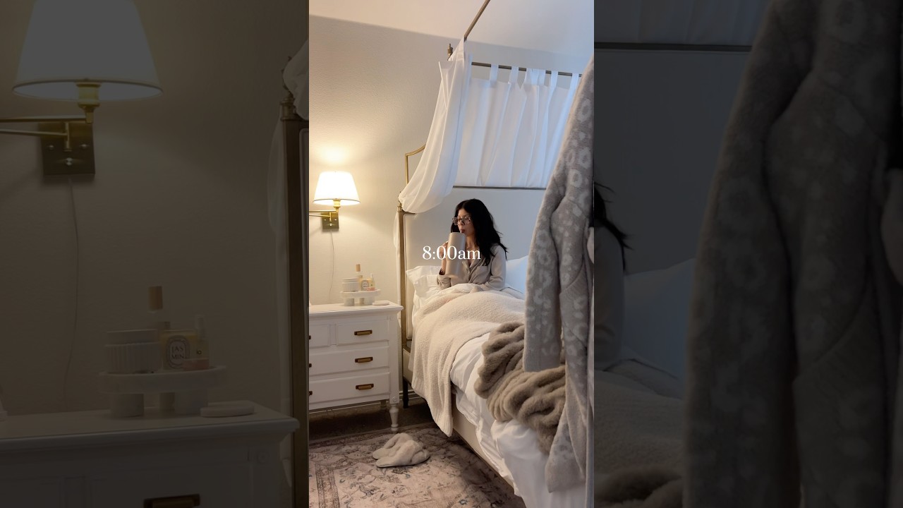 asmr timestamped productive weekend morning routine vlog 🤍