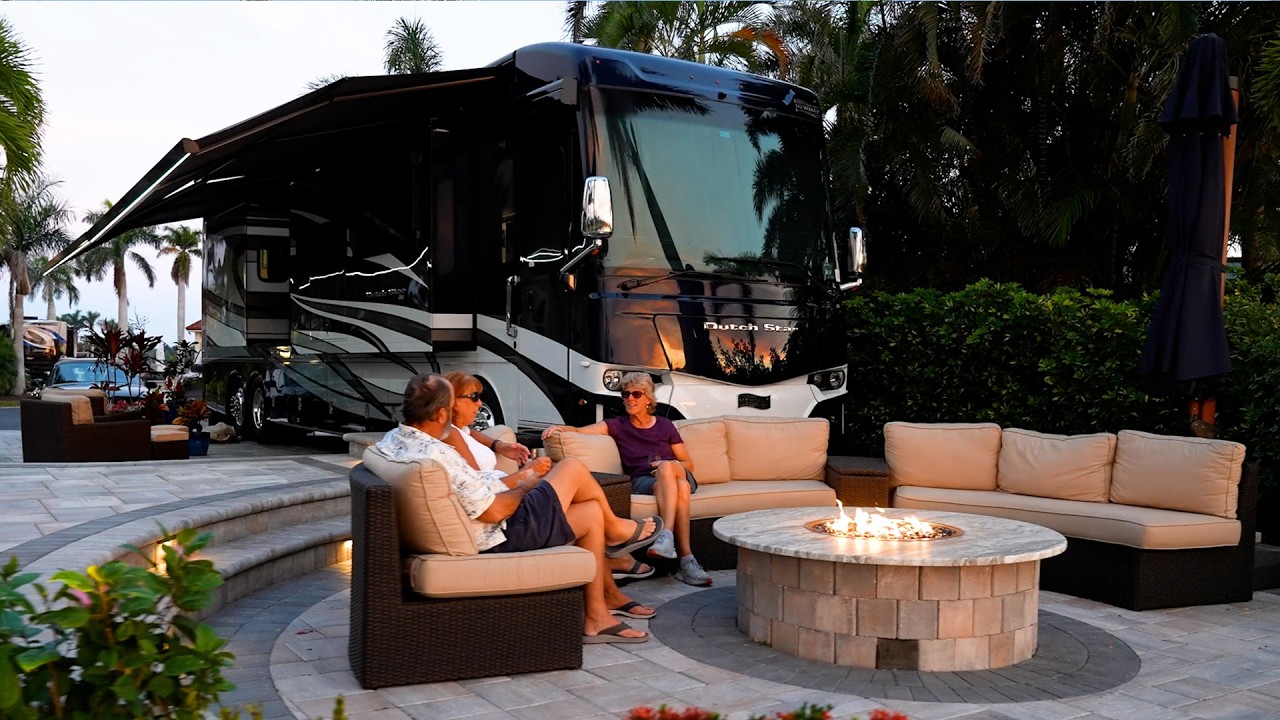 RV Living In One of the Most Upscale Coastal Communities In America - Pelican Lake Motorcoach Resort