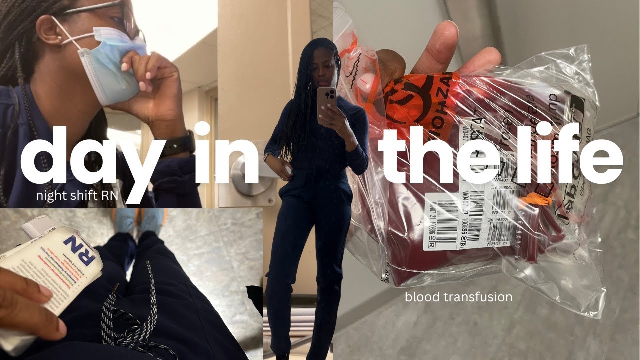 DAY IN THE LIFE OF A MED-SURG NURSE: GRWM, Pyxis tutorial., transfusion tips