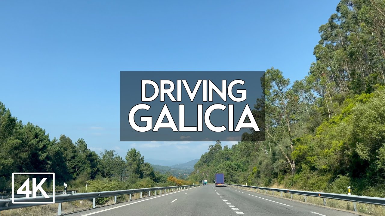 [4K] Driving Galicia, Spain 🇪🇸 | Chill Lofi Beats to Relax/Study/Work | POV 4K HDR