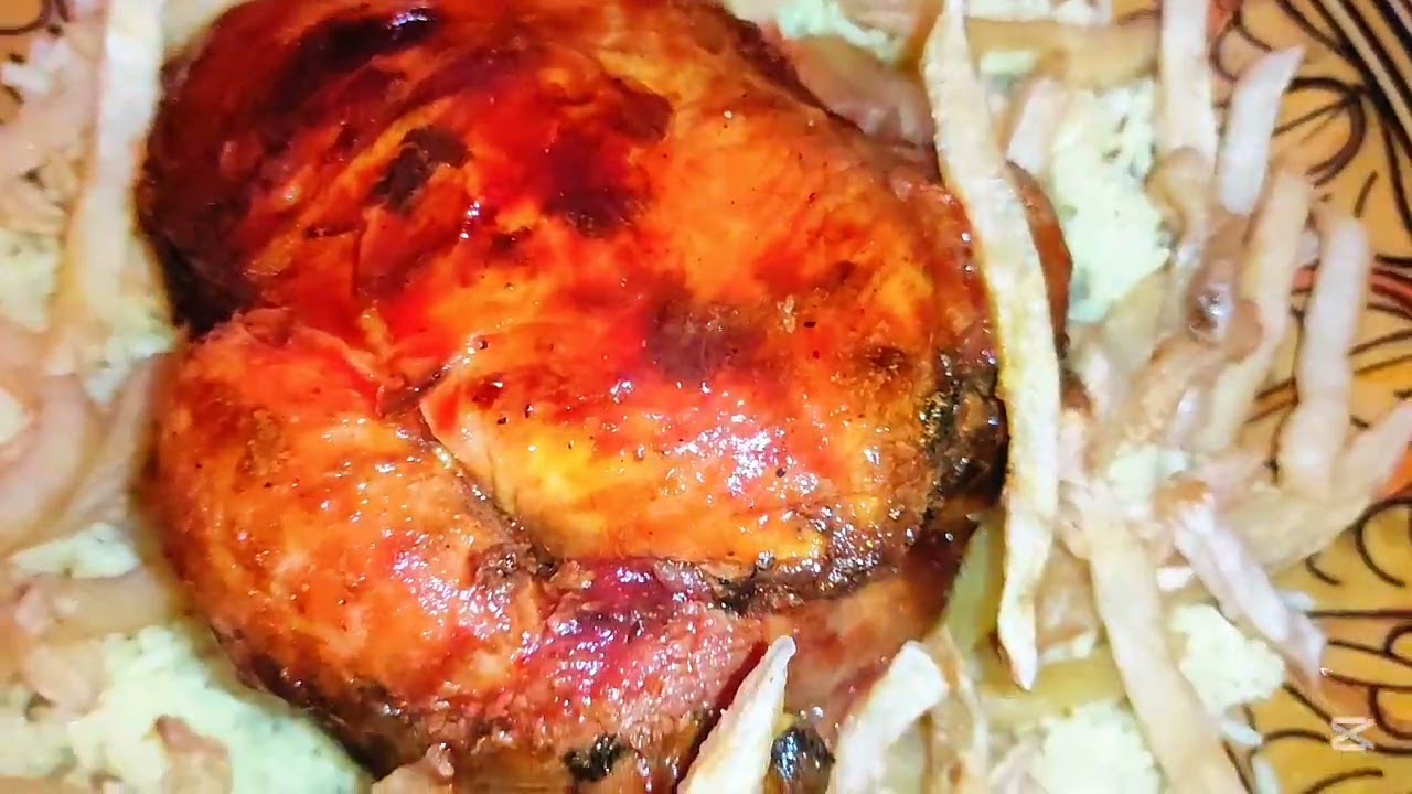 Oven roasted chicken دجاج مشوي بالفرن #explore #deliciousfood #foryourpage #fypシ゚viral #cooking 