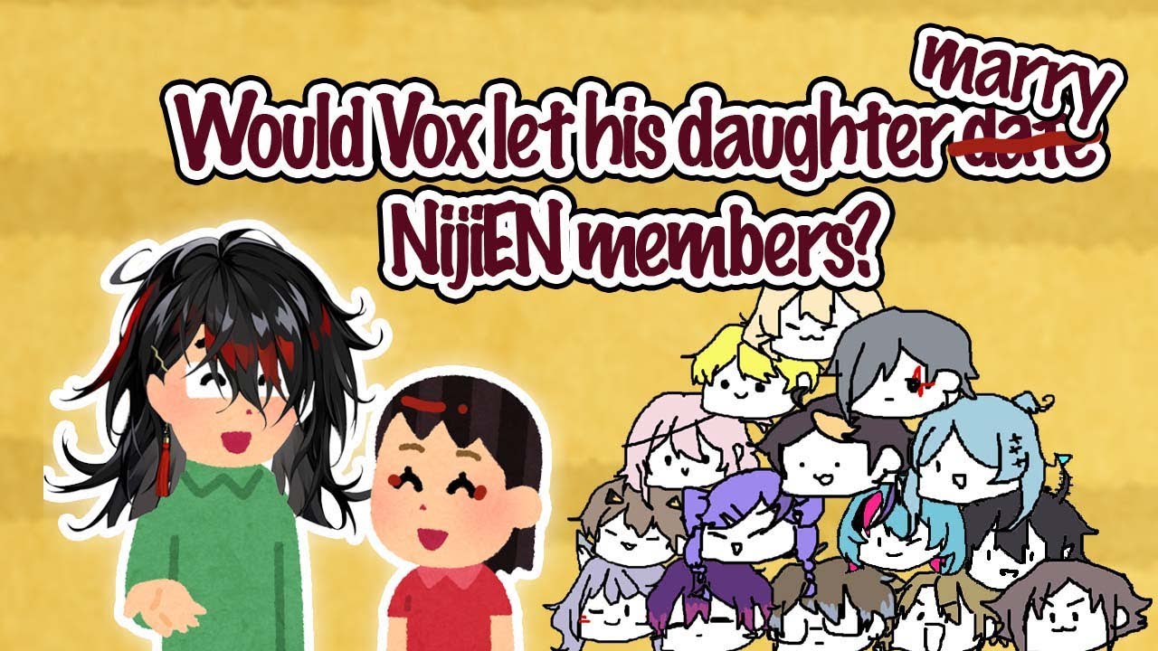 Позволил бы Вокс своей дочери выйти замуж за участников NIJIEN (+Оливера)? 【NIJISANJI EN | VOX AK...