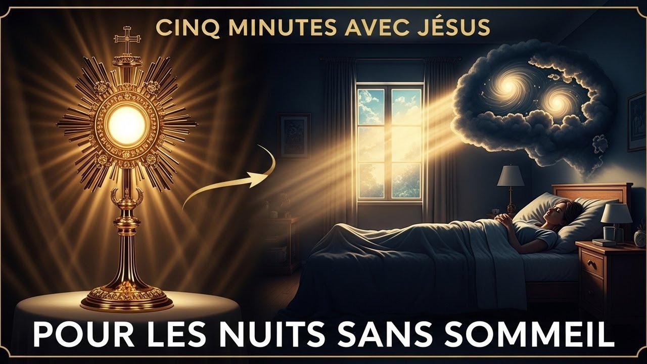 Cinq Minutes avec Jésus au Saint-Sacrement : Pour les nuits sans sommeil