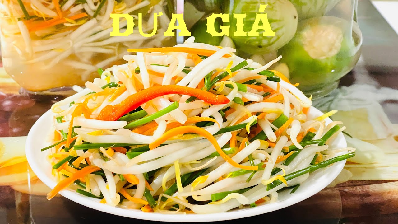 DƯA GIÁ- 2 cách muối DƯA GIÁ chuẩn vị Bắc, thơm ngon chua giòn để được lâu.