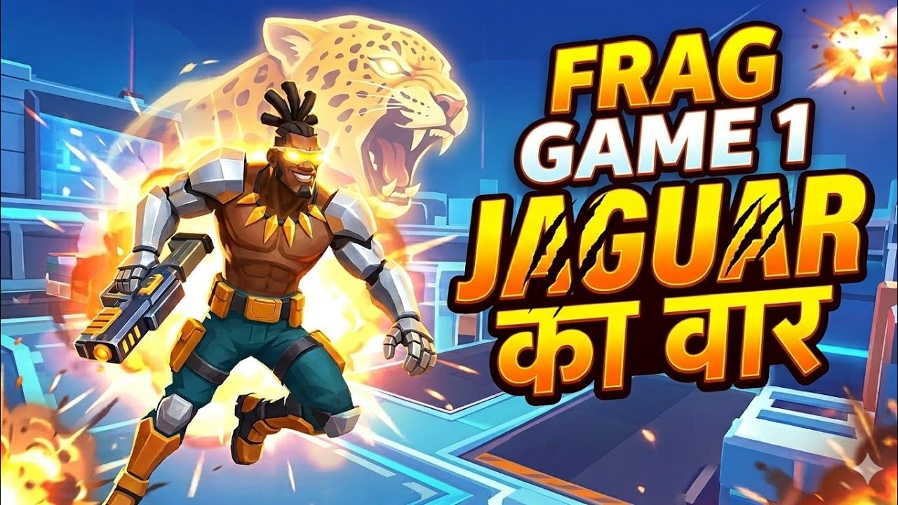 JAGUAR का वार//frag gameplay//frag gaming//frag pro shooter//frag shooter//FRAG GAME 1