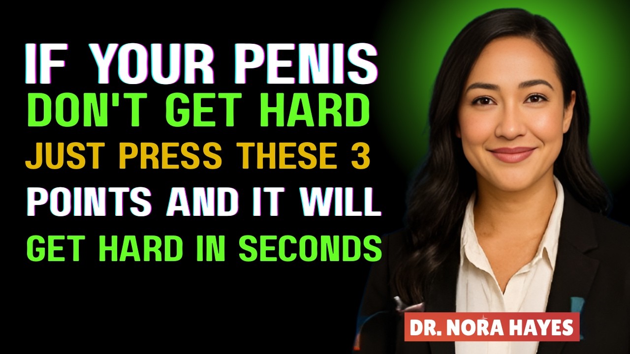 Men Over 60: Just Press 3 Points On Your Manhood And Wake Up Hard Every Morning! Advice For Elderly