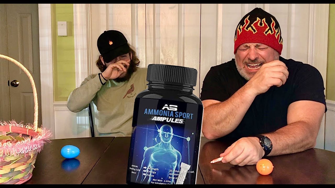 Trying Smelling Salts for the FIRST TIME! (Crazy Reaction!)