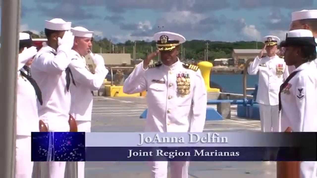 U.S. Naval Base Guam Holds Change of Command