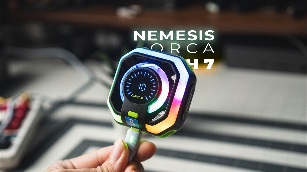 Serius ini 100rb-an ? Phone cooler RGB, silent & beku ❄️ terjangkau | Nemesis Orca H7