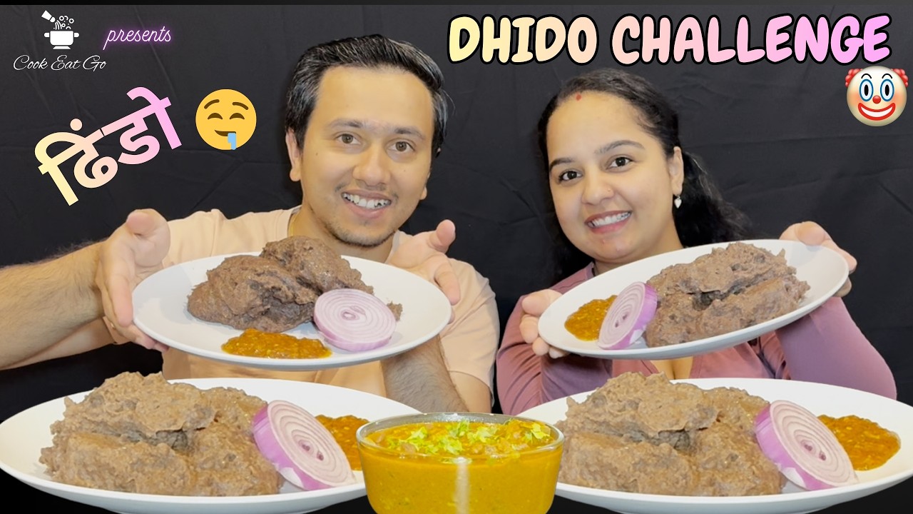 Dhido (ढिँडो) eating challenge | Extreme punishment | Nepali authentic food #challenge #fyp #viral