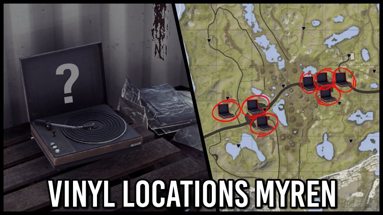 All Vinyl Spawn Locations on Myren - Vigor