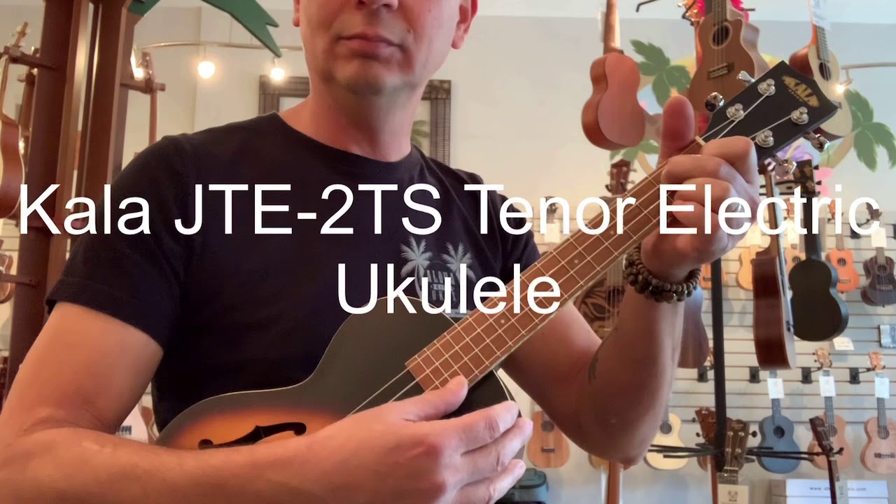 Kala Archtop Tenor Ukulele JTE-2TS Demo/Review at Aloha City Ukes