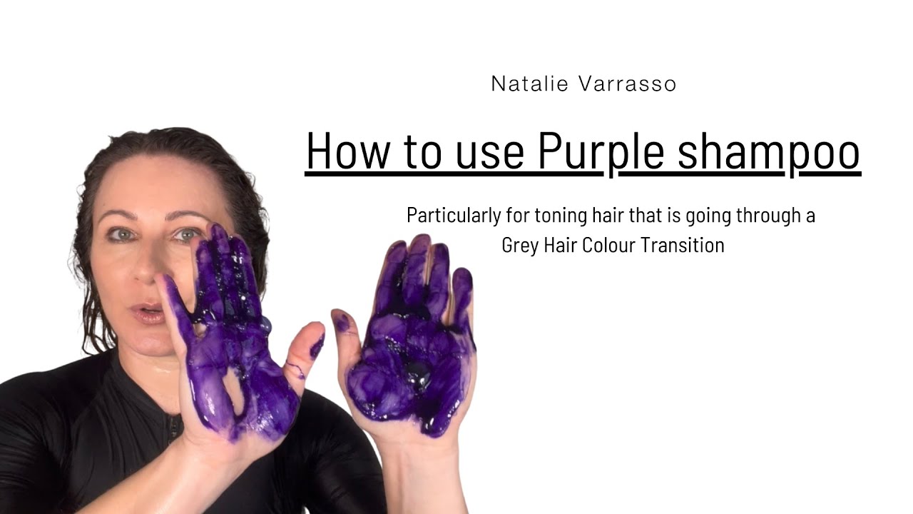 How to use purple shampoo