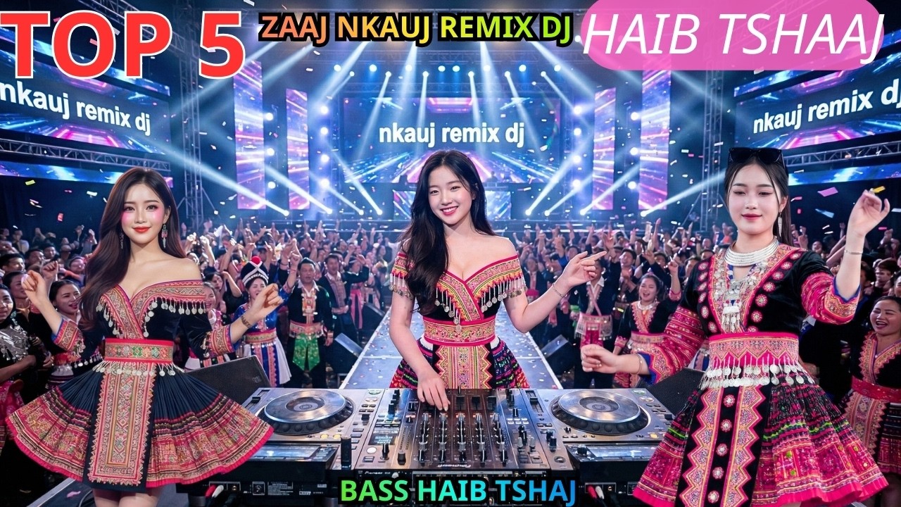 TOP Cov Nkauj Kho Siab Remix Zoo Noog Tshaj /Hottreed 2026 Nhảy Múa Remix Cực Hay/ NKAUJ REMIX DJ/