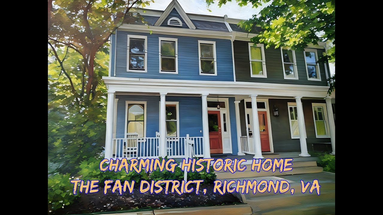 Beautiful  3 BDRM Home for Sale  Fan District, Richmond, VA +$725K+