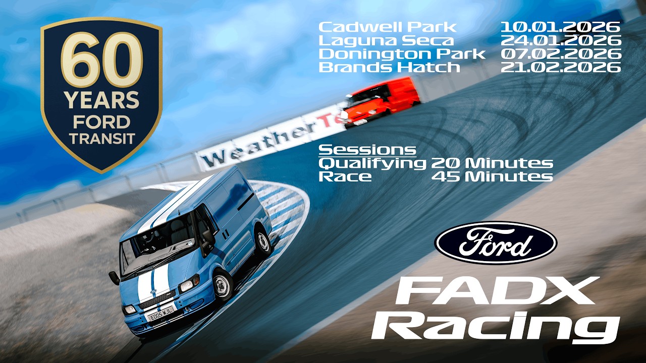 FADX 60 years Ford Transit Brands Hatch Indy