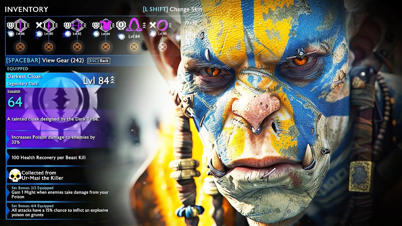 SHADOW OF WAR - THE RAREST OVERLORD IN THE GAME! THE RECORD KEEPER IS THE COOLEST ORC IN MORDOR