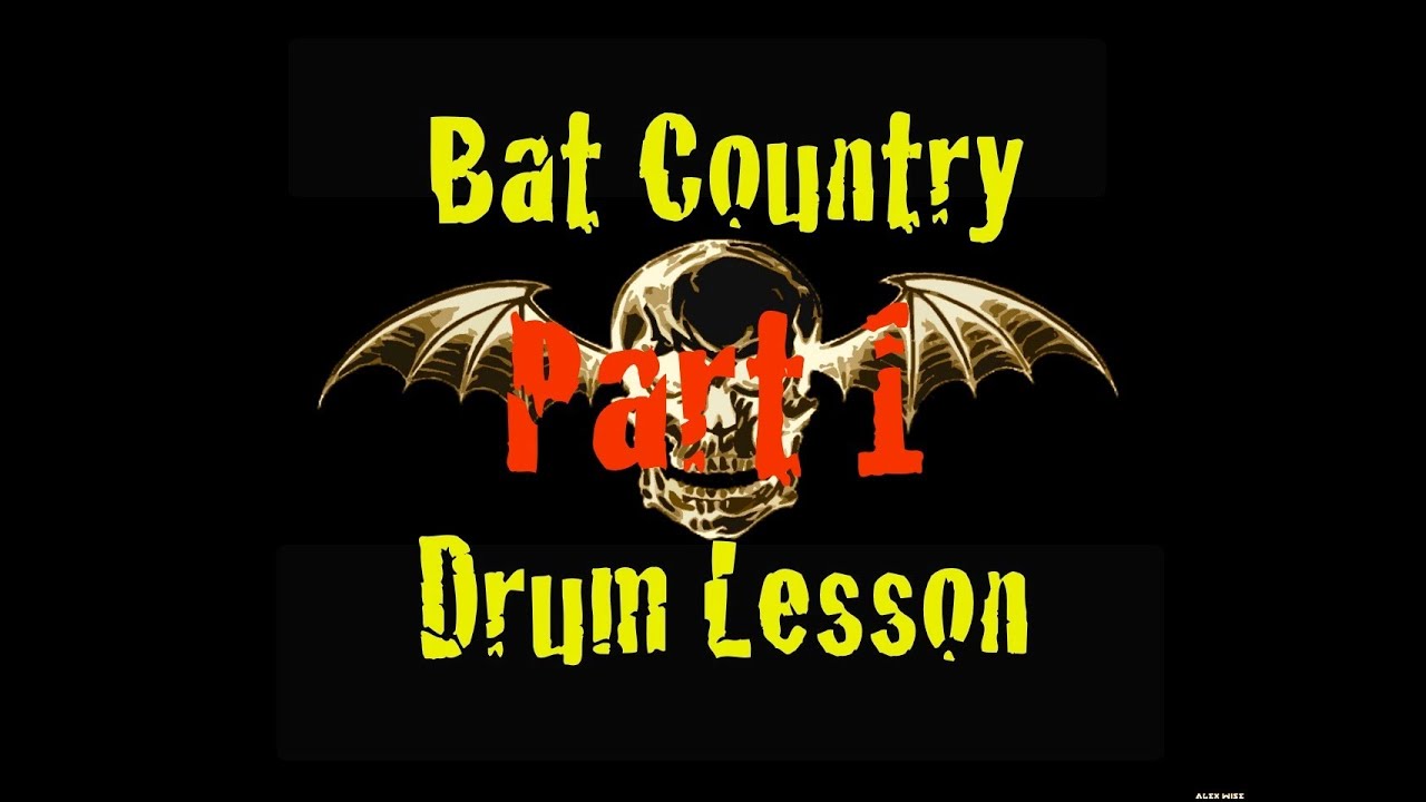Bat Country (Avenged Sevenfold) Drum Lesson Part 1 - Beyond the Beat