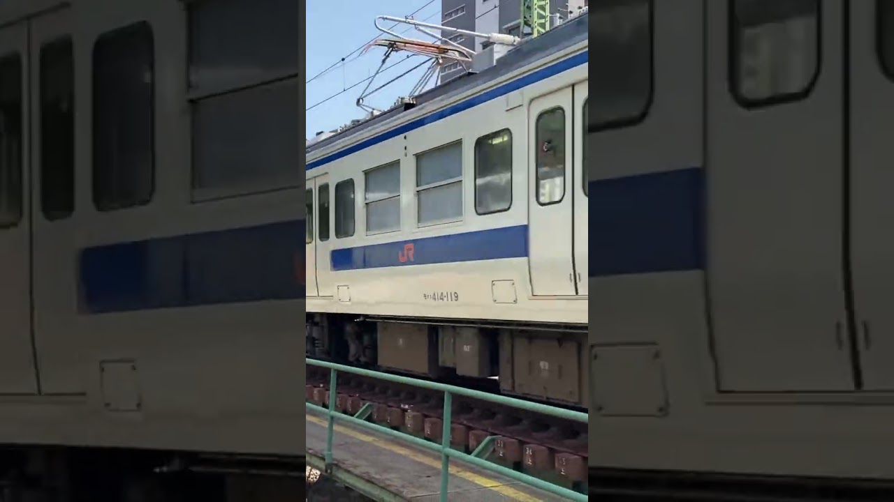 415系FO119編成普通列車下関行き　2022年9月ごろ