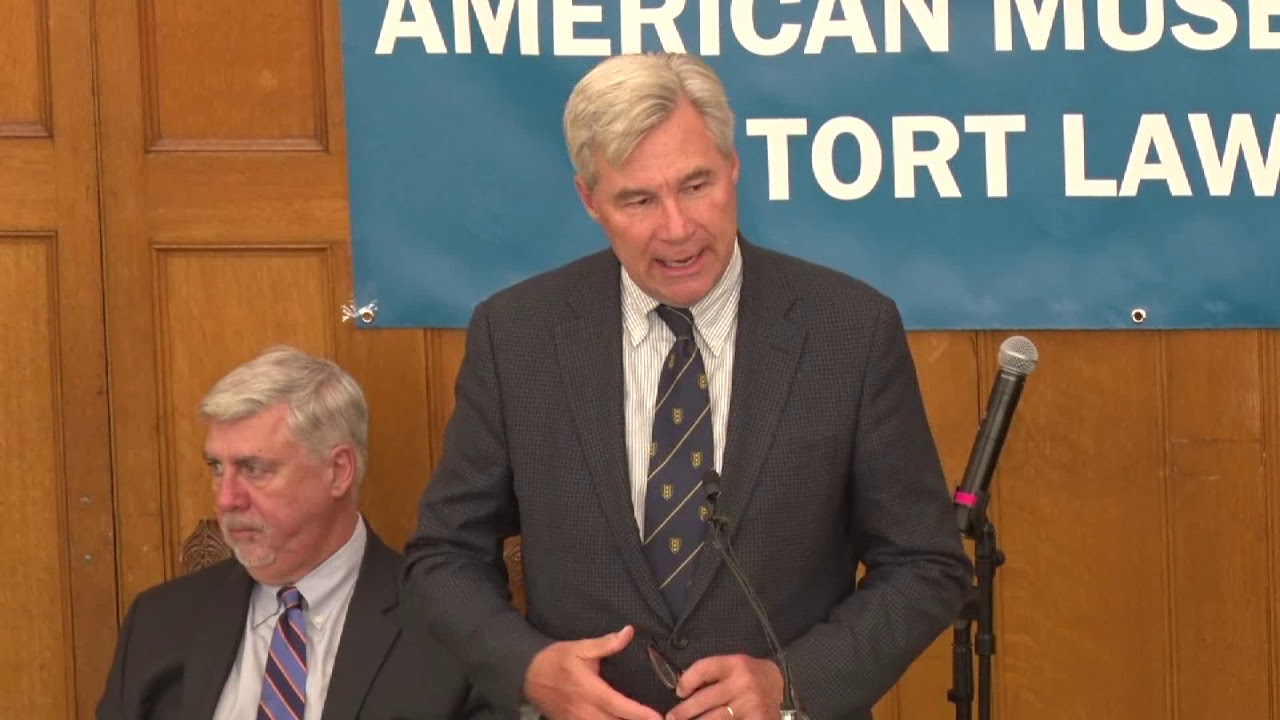 Keynote Address:  Sen. Sheldon Whitehouse, Rhode Island.