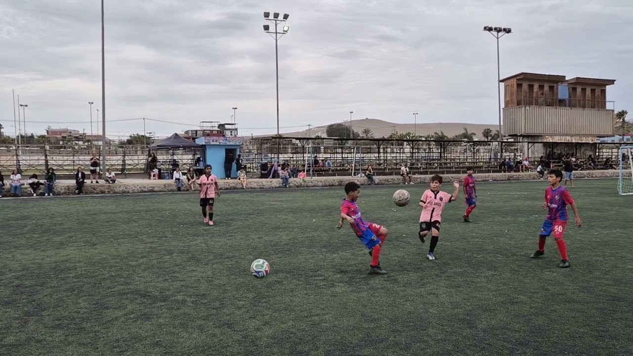 PSG ARICA VS BARCELONA, BARCELONA CUP, (CATEGORÍA 2016) PRIMER TIEMPO