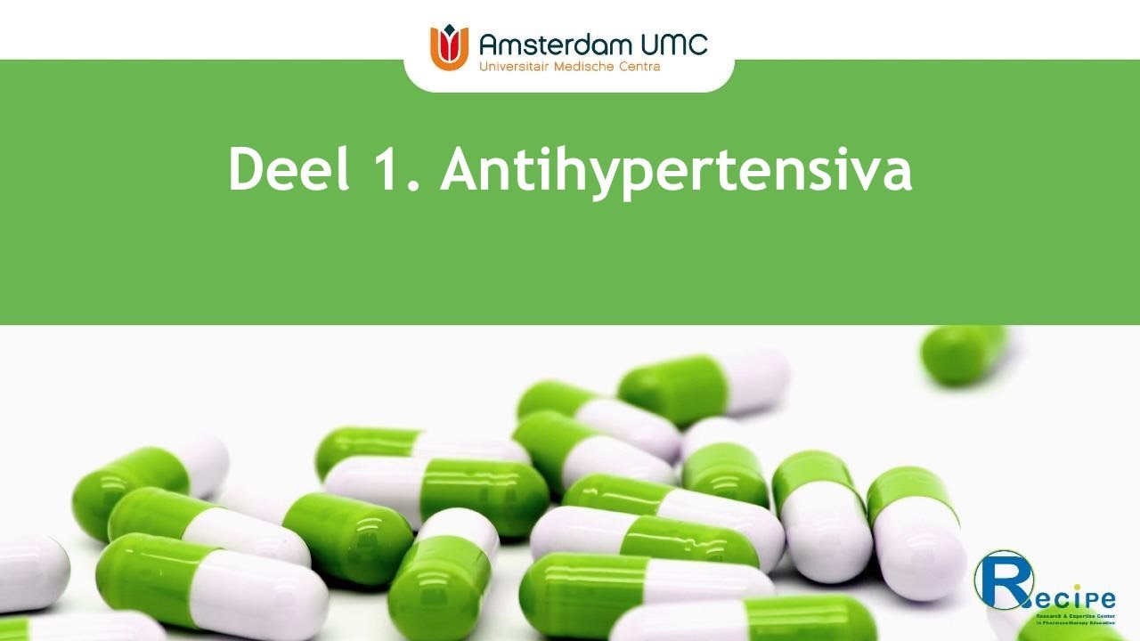 CVRM en Hart en Vaatziekten - Deel 1 - Antihypertensiva