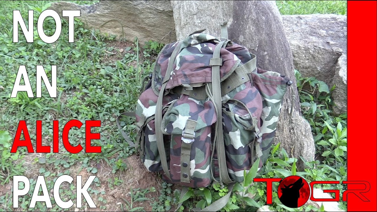 NOT an ALICE PACK - The Woodland NATO Combat Rucksack