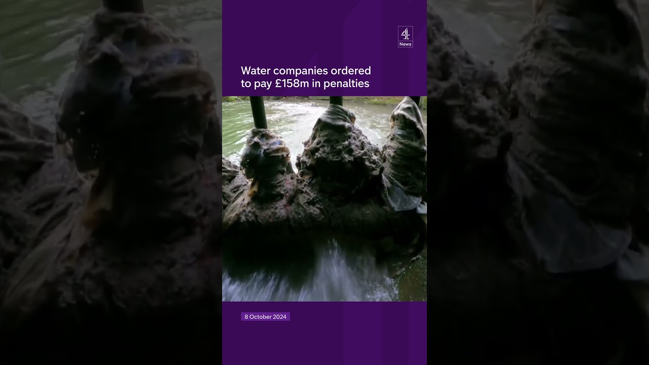 Water firms to pay customers back £158m