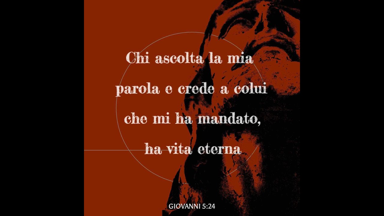 CHI CREDE , HA VITA ETERNA... pastore: Giuseppe Di Iorio 041221 Giovanni 5: 24
