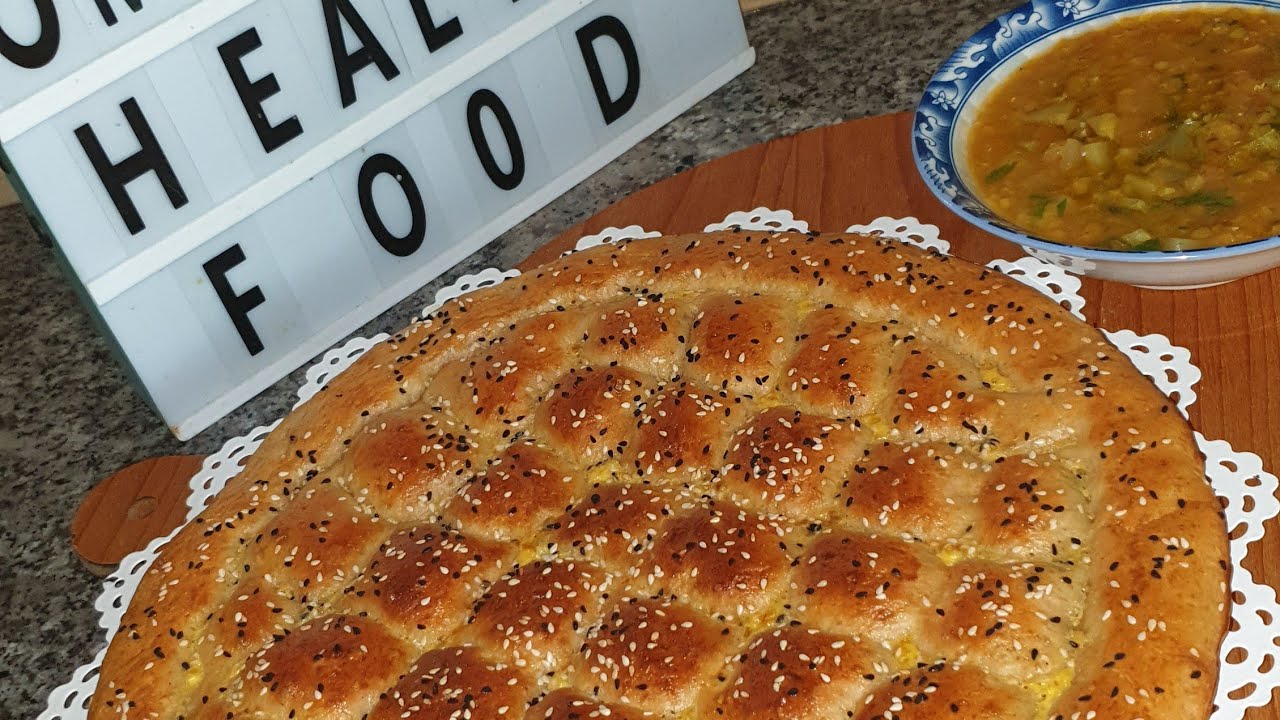 خبز البيدا التركي بعجينة هشة مع شربة العدس التركية من الد ما يكون على طريقة ام زاكي