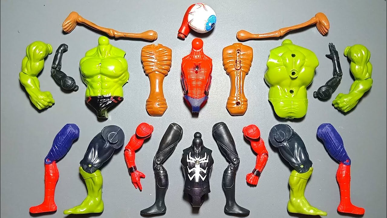 AVENGERS TOYS MARVEL'S SPIDER-MAN, HULK, VENOM, SIREN HEAD SUPERHEROES TOYS 