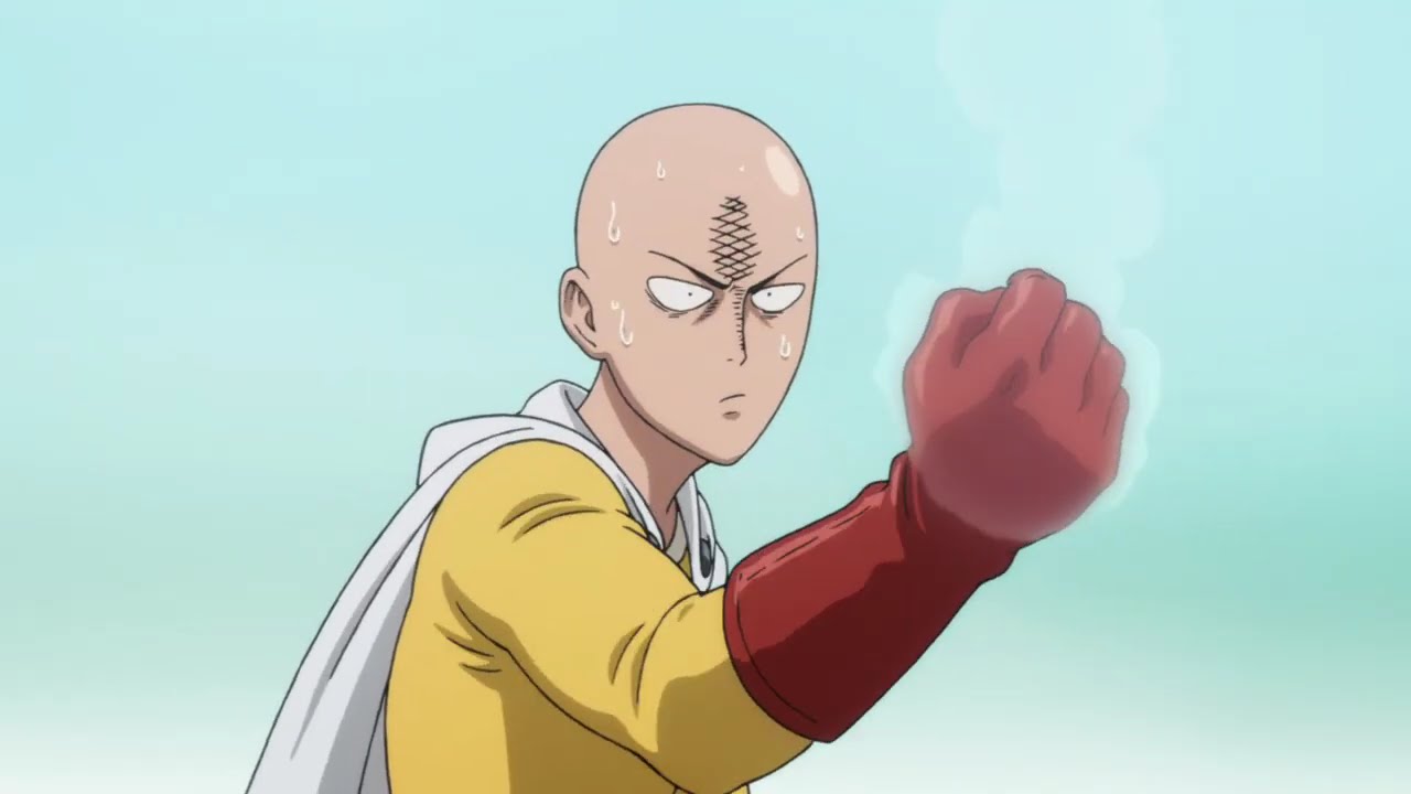 One punch man | saitama's  hero  entery  and fight