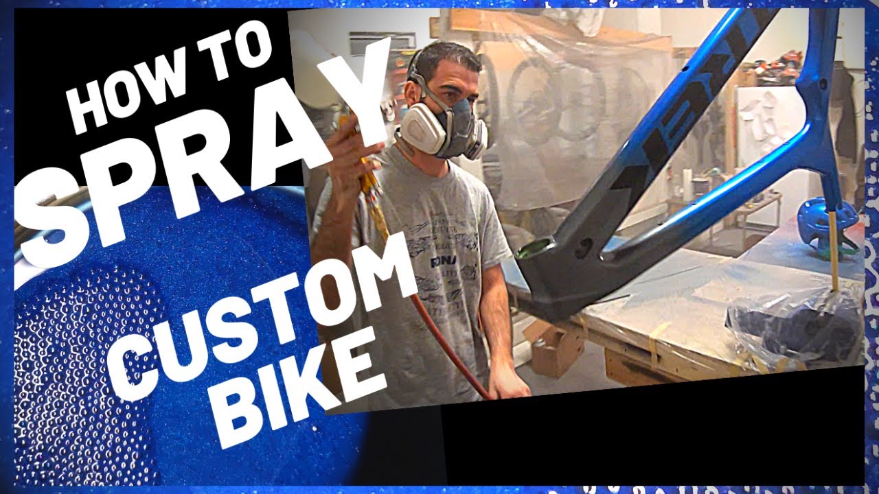 Spray a custom bike // full tutorial 2020