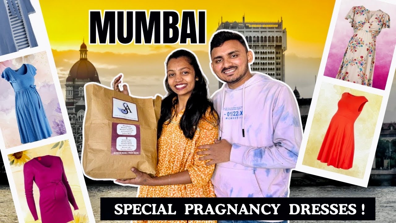 મુંબઈ થી આવી સ્પેશ્યલ પ્રેગ્નન્સી ડ્રેસ ✨