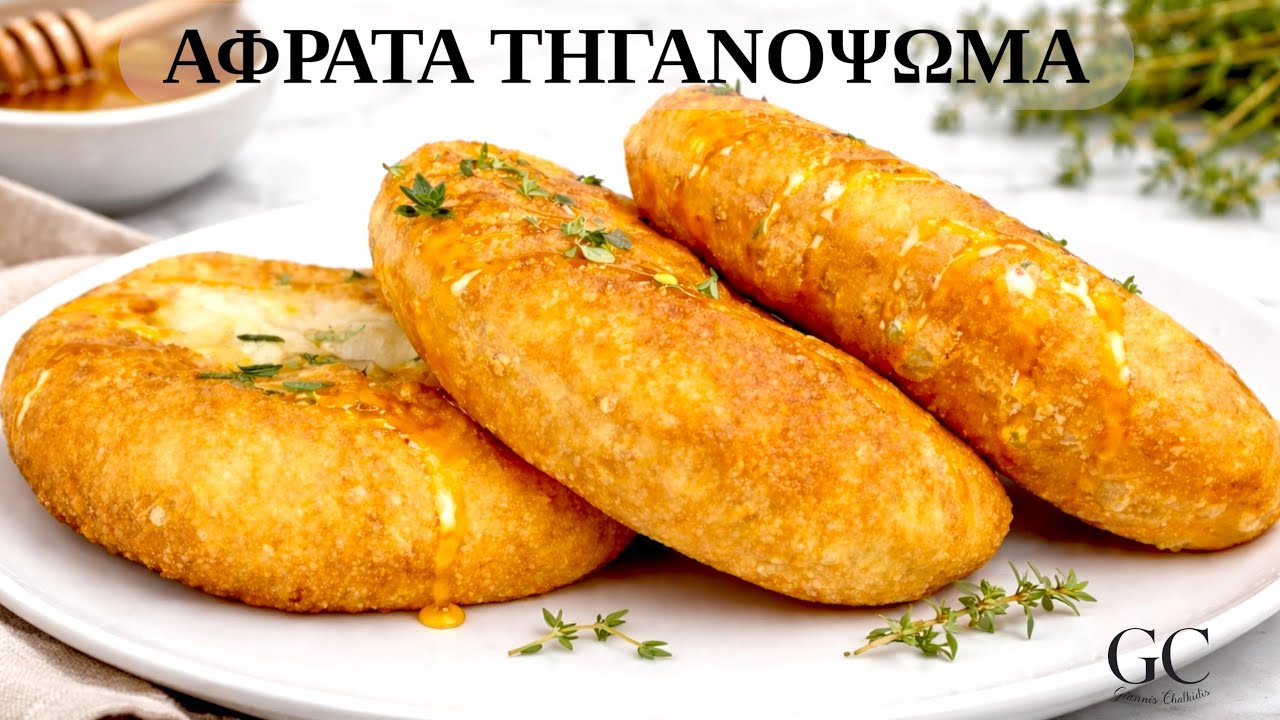 Αφράτα Τηγανόψωμα με Φέτα | Το Μυστικό της Ζύμης | Γιάννης Χαλκίδης