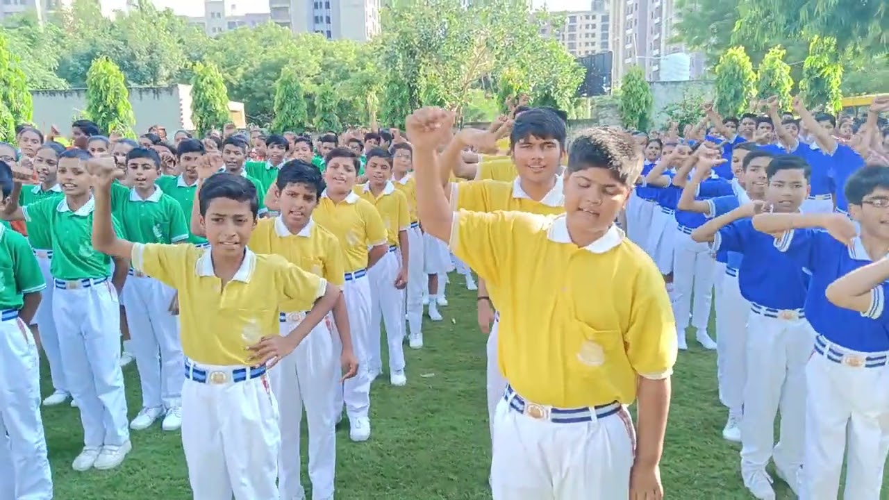 15th August Celebration Preparation in Gyan Jyoti Public school, Greater Noida