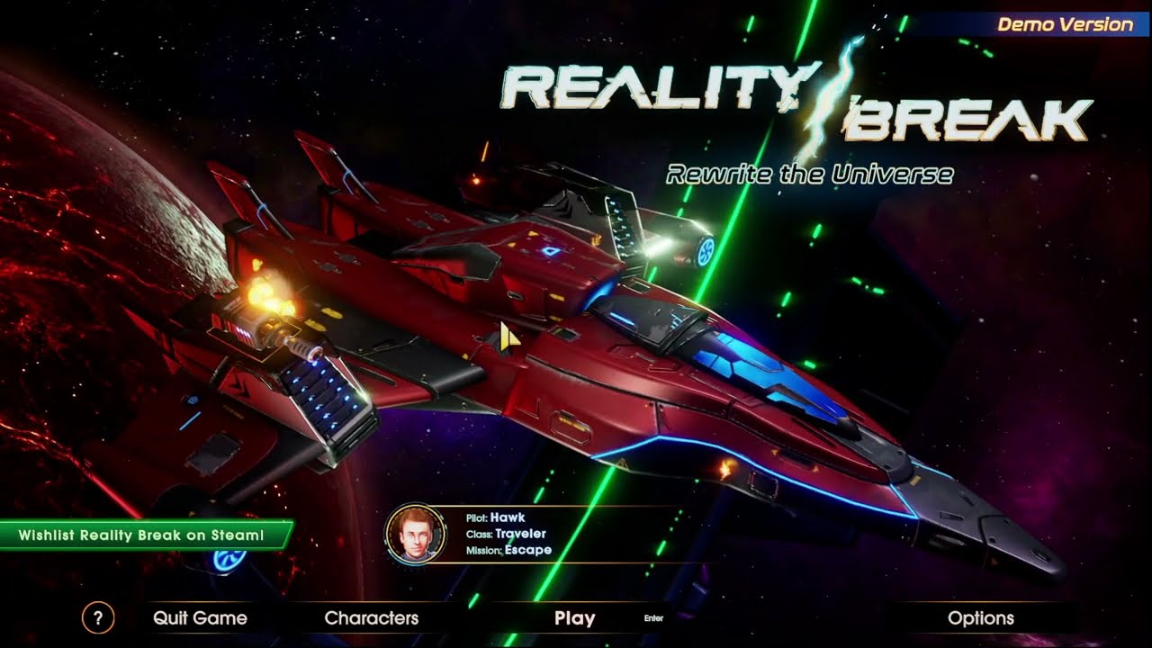 Reality Break ( Action RPG Sci-fi Roguelite ) Gameplay Demo