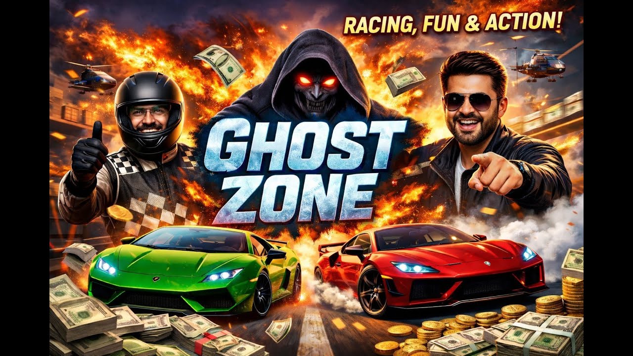 GTA 5 Online LIVE Panjabi Hindi 🎮  Crazy Racing | Indian Stream ghost india punjab (Portrait)