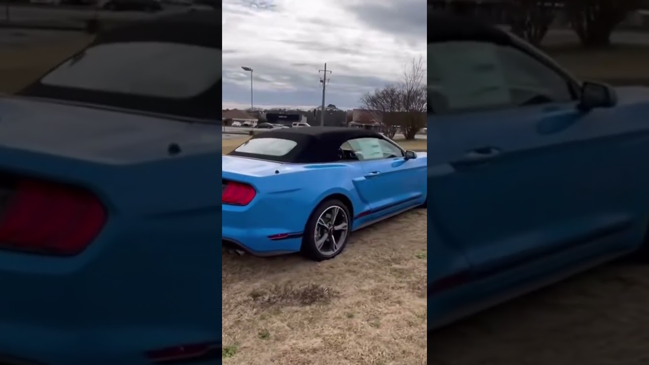 This Mustang Is A California Special Convertible 