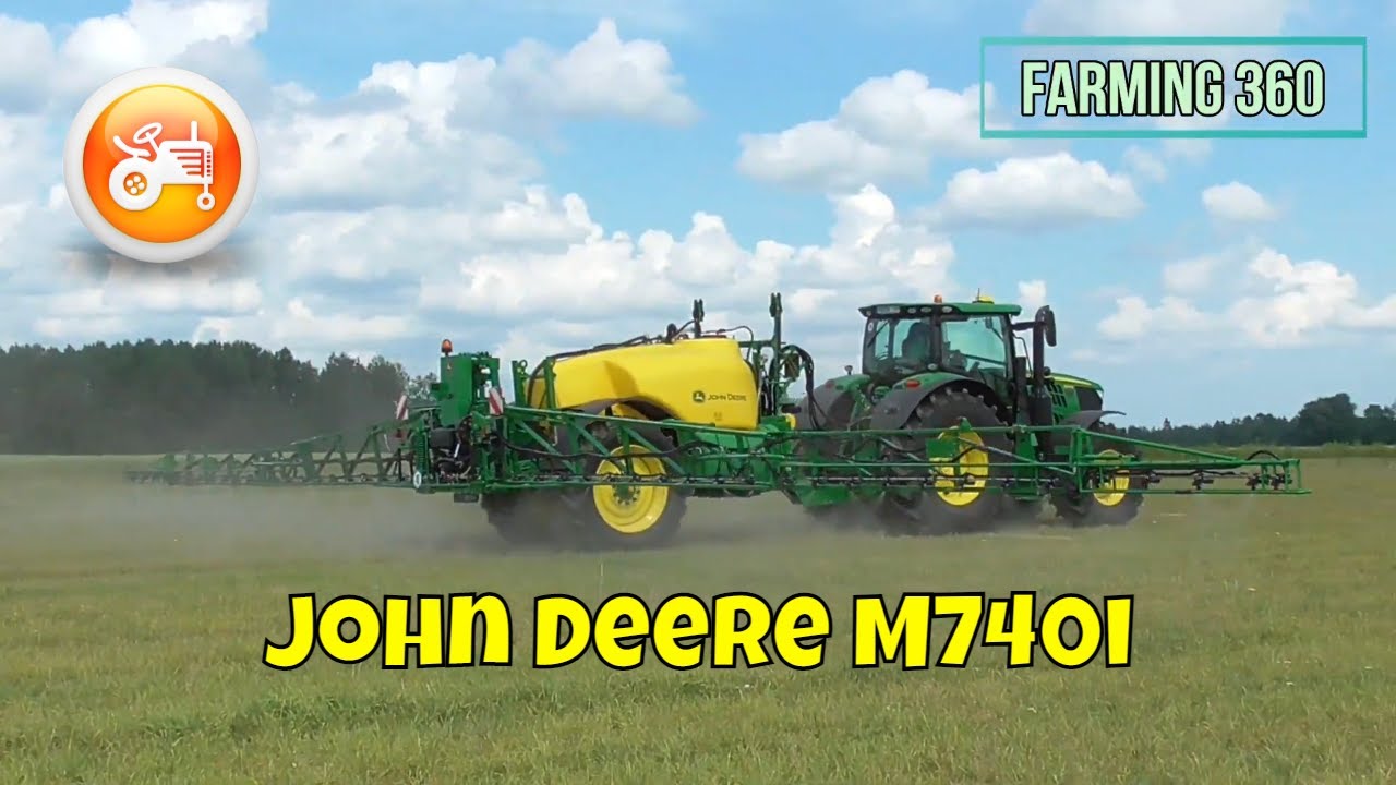 Sprayer Demonstrations 2021 | John Deere M740i & John Deere 6215R