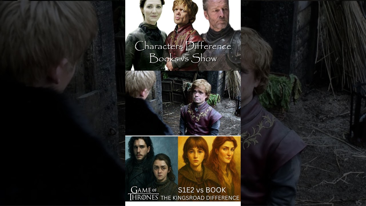 Game of Thrones Characters: Book vs Show | Major Differences Explained (Hindi Short)